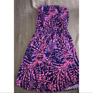 Lilly Pulitzer strapless dress